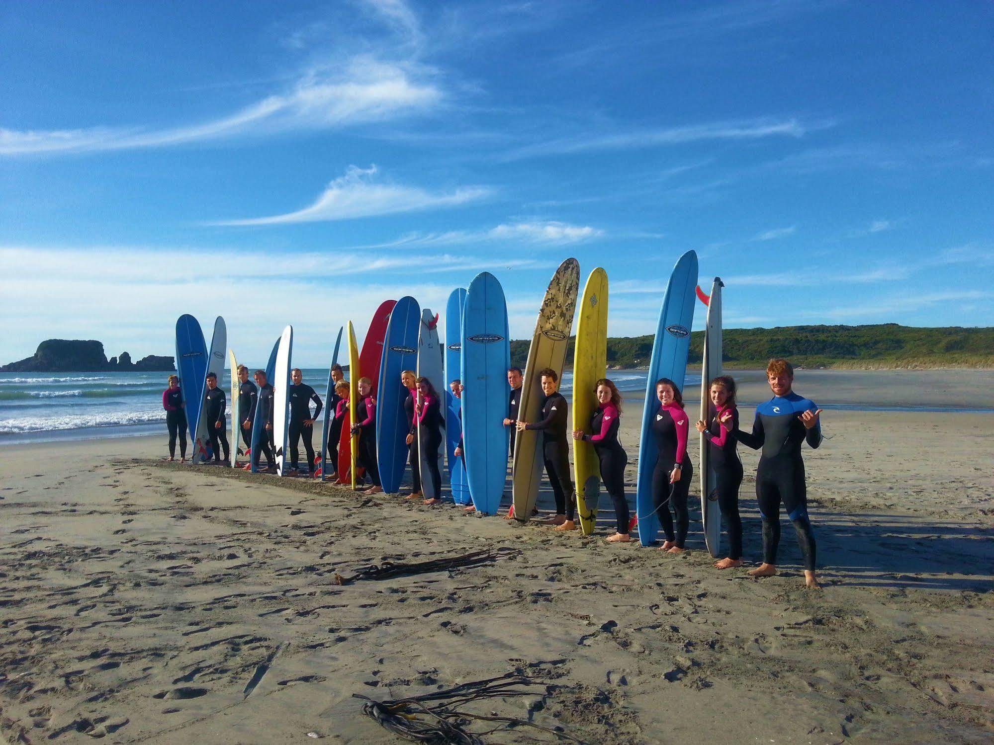 Bazil'S Backpackers Bbh Hostel & Surf School Westport Exterior photo